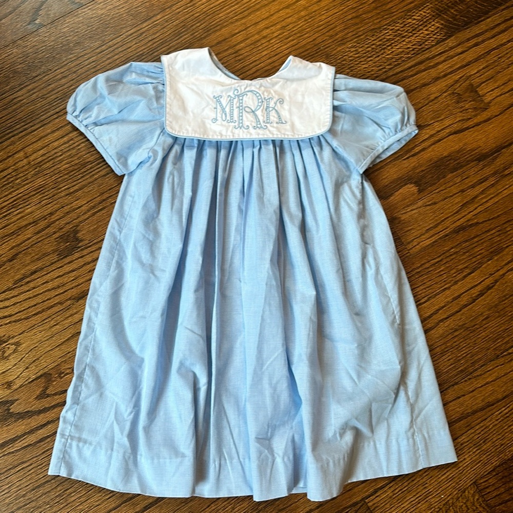 Monogrammed “M” Dress